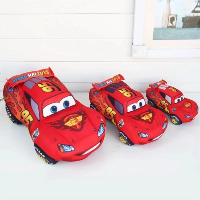 17-35 ซม. Pixar Cars Mcqueen ตุ๊กตาตุ๊กตาตุ๊กตาของเล่นตุ๊กตาน่ารัก Racing Story การ์ตูนรถยนต์คริสต์ม