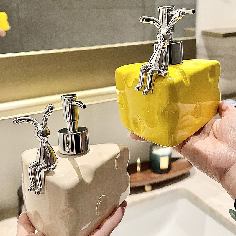 [Homyl1 ] เครื ่ องจ ่ ายสบู ่ แบบใช ้ มือพร ้ อมที ่ ว ่ างเปล ่ า , กันสนิม , ขวดโลชั ่ นรีฟิลสําหรับห ้ องน ้ ํา , ร ้ านอาหาร , ห ้ องซักรีด