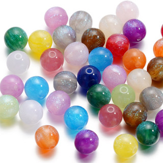 ✨  ลูกปัดเรซิ่นคลาวด์ 8/10/12มม. 10ชิ้น/แพ็ค สำหรับ DIY สร้อ…