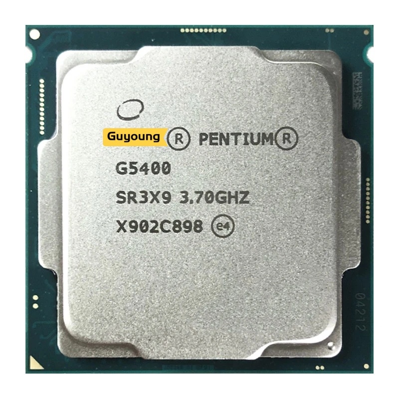 Yzx Pentium G5400 โปรเซสเซอร์ CPU แกนคู่ 3.7GHz 4M 54W LGA 1151