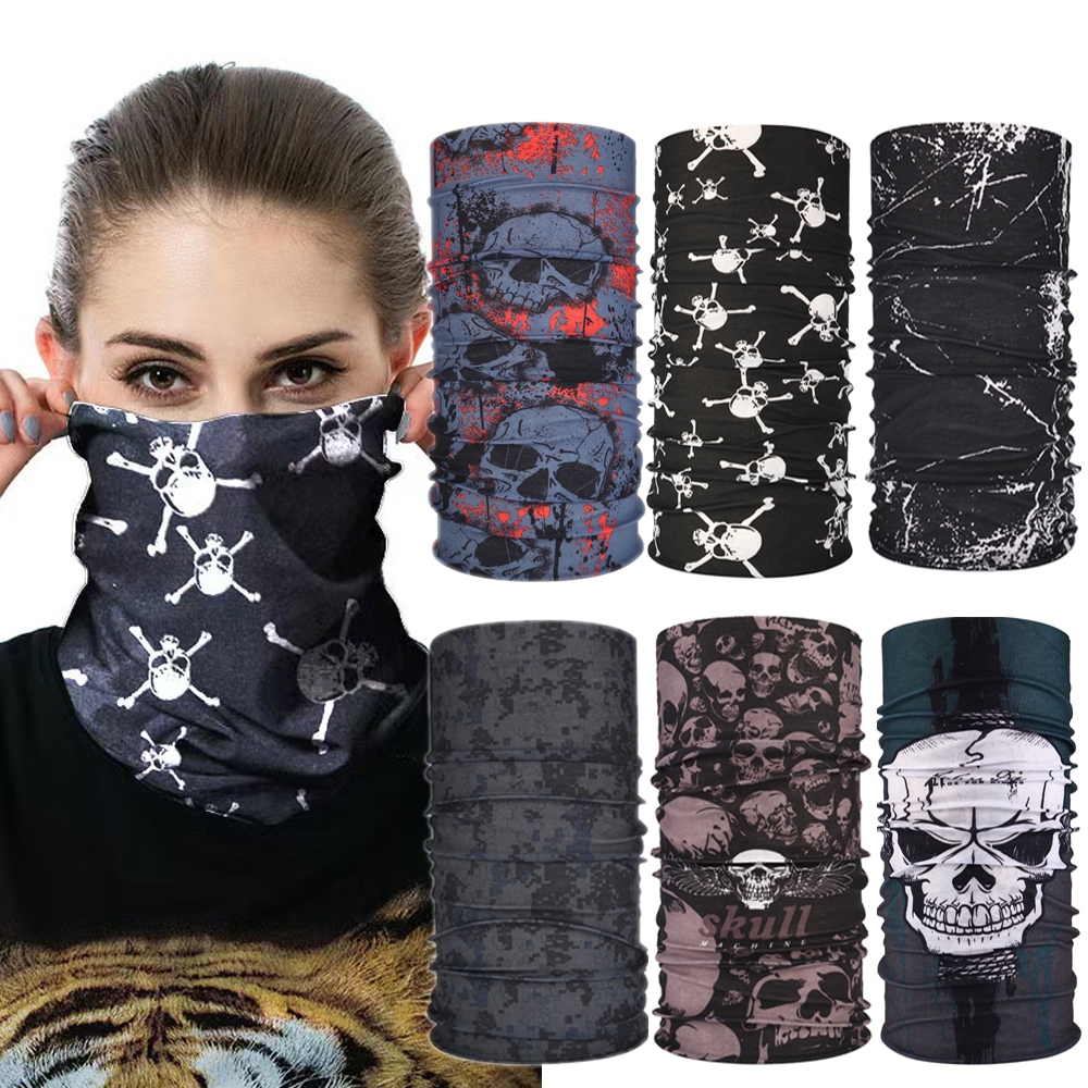 ผ้าโพกหัว ผ้าพันคอ ผ้าโพกหัว ไร้รอยต่อ เหมาะกับใส่ขี่จักรยาน เดินป่ากลางแจ้ง สําหรับผู้ชาย และผู้หญิง