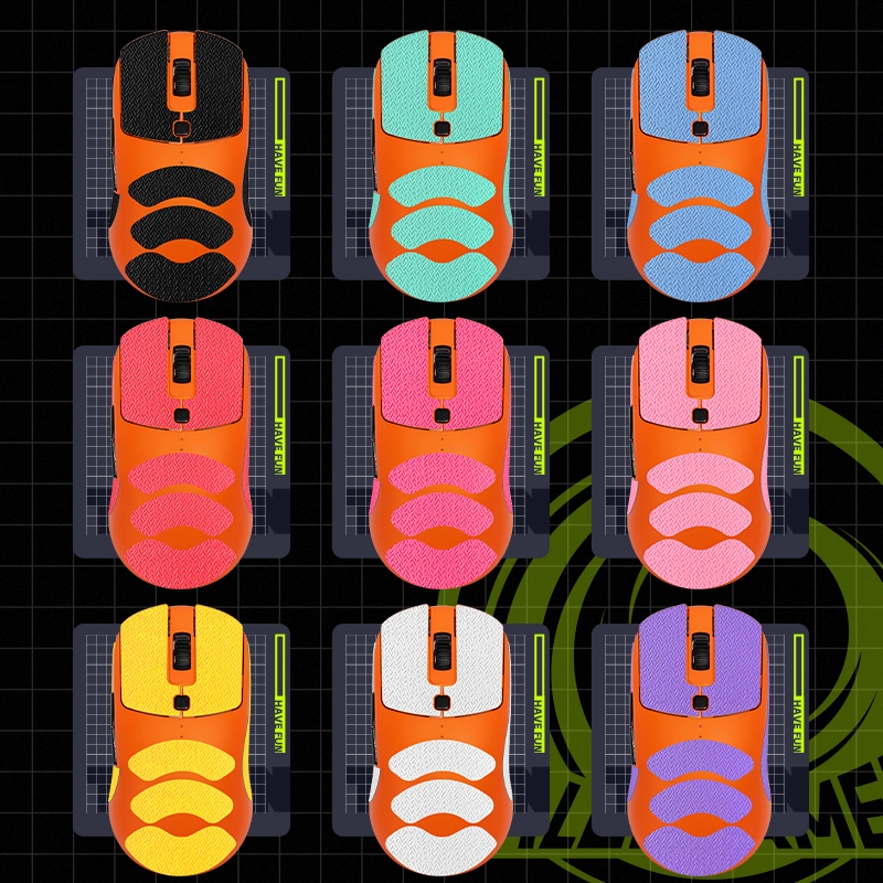 TALONGAMES เทปจับเมาส์ Lizard Skin Texture สําหรับ VAXEE XE ไร้สาย,การดูดซึมเหงื่อปาล์ม