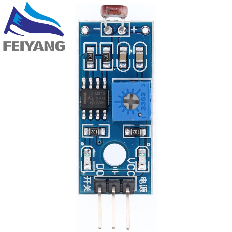 โมดูลเซนเซอร์ตรวจจับความสว่างไวแสง สําหรับ Arduino