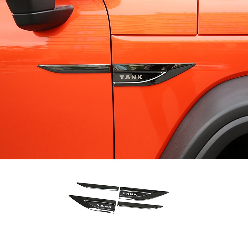 Great Wall WEY Tank 300 2022 2023 2024 Retrofit Leaf Panel Side Marker Blade Car Marker Fender ส่วนบุคคล Body Trim อุปกรณ์เสริม