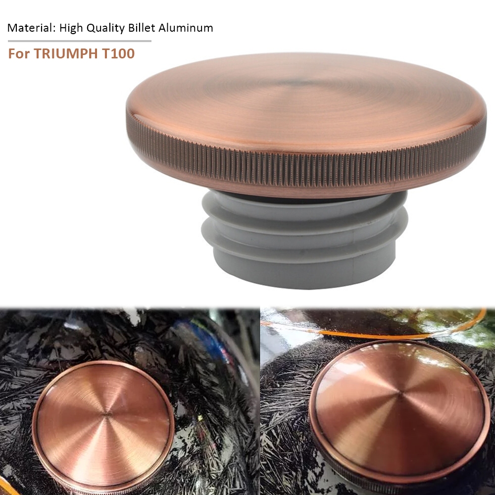 รถจักรยานยนต์การใช้แก๊สถัง Vented น้ํามันสําหรับ Triumph BONNEVILLE SE SCRAMBLER T100 THRUXTON900 Thruxton 2001-2021 2022 2023