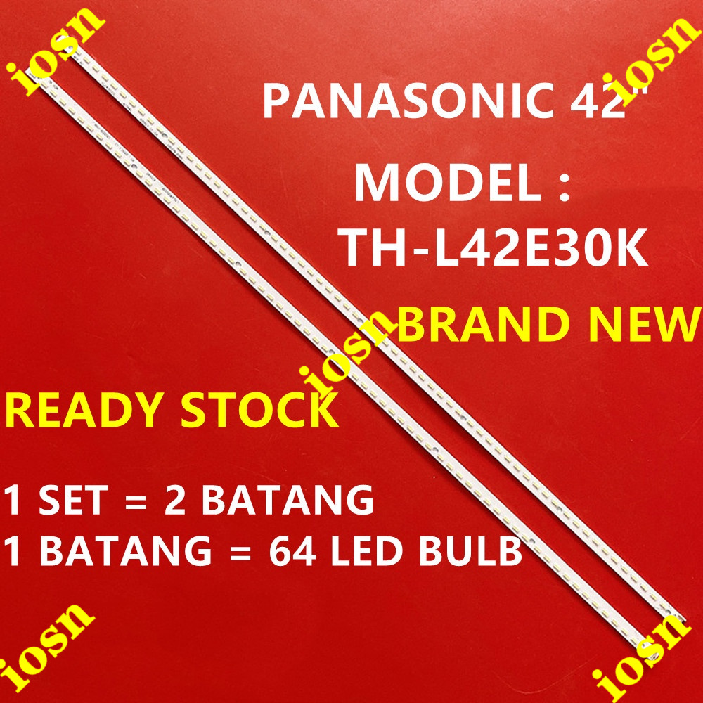 ( NEW ) TH-L42E30K PANASONIC 42 INCH LED TV BACKLIGHT ( LAMP TV ) 42" BACKLIGHT TV TH L42E30K TH-L42