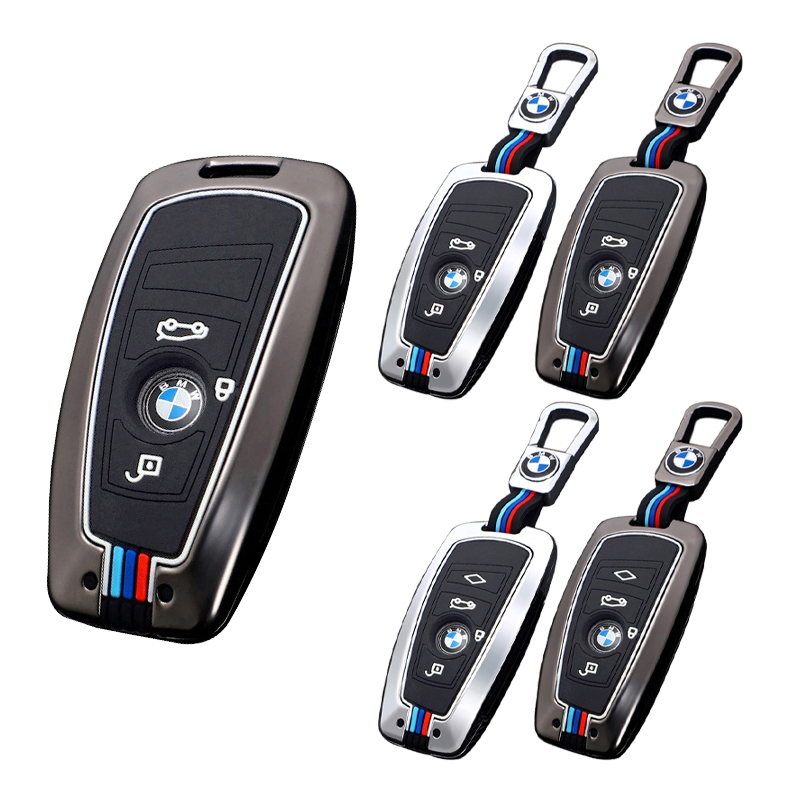 [ของขวัญระดับไฮเอนด์] Bmw ฝาครอบกุญแจรถพวงกุญแจสําหรับ Bmw F20 F30 G20 F31 F34 F10 G30 F11 X3 F25 X4 I3 M3 M4 1 3 5 Series Smart Remote