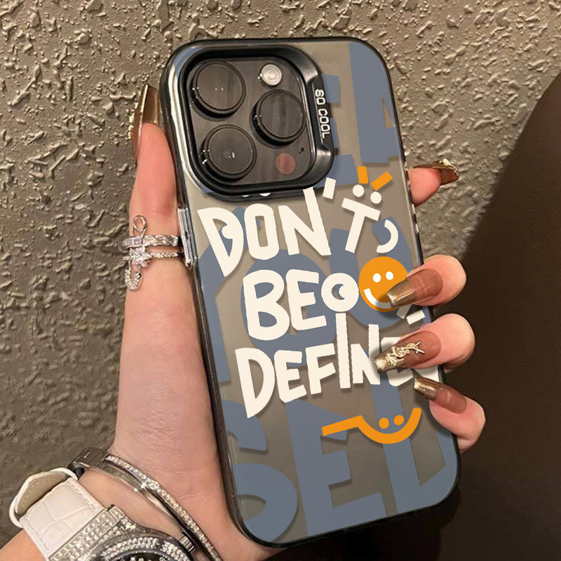เคสโทรศัพท์มือถือ ลายกราฟฟิตี้หน้ายิ้ม ภาษาอังกฤษ เรียบง่าย สําหรับ เคส Samsung galaxy s22 + s23 plus s24 ultra s23 fe case