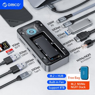 Orico SSD Enclosure M.2 NVMe/NGFF Docking Station USB C Type…