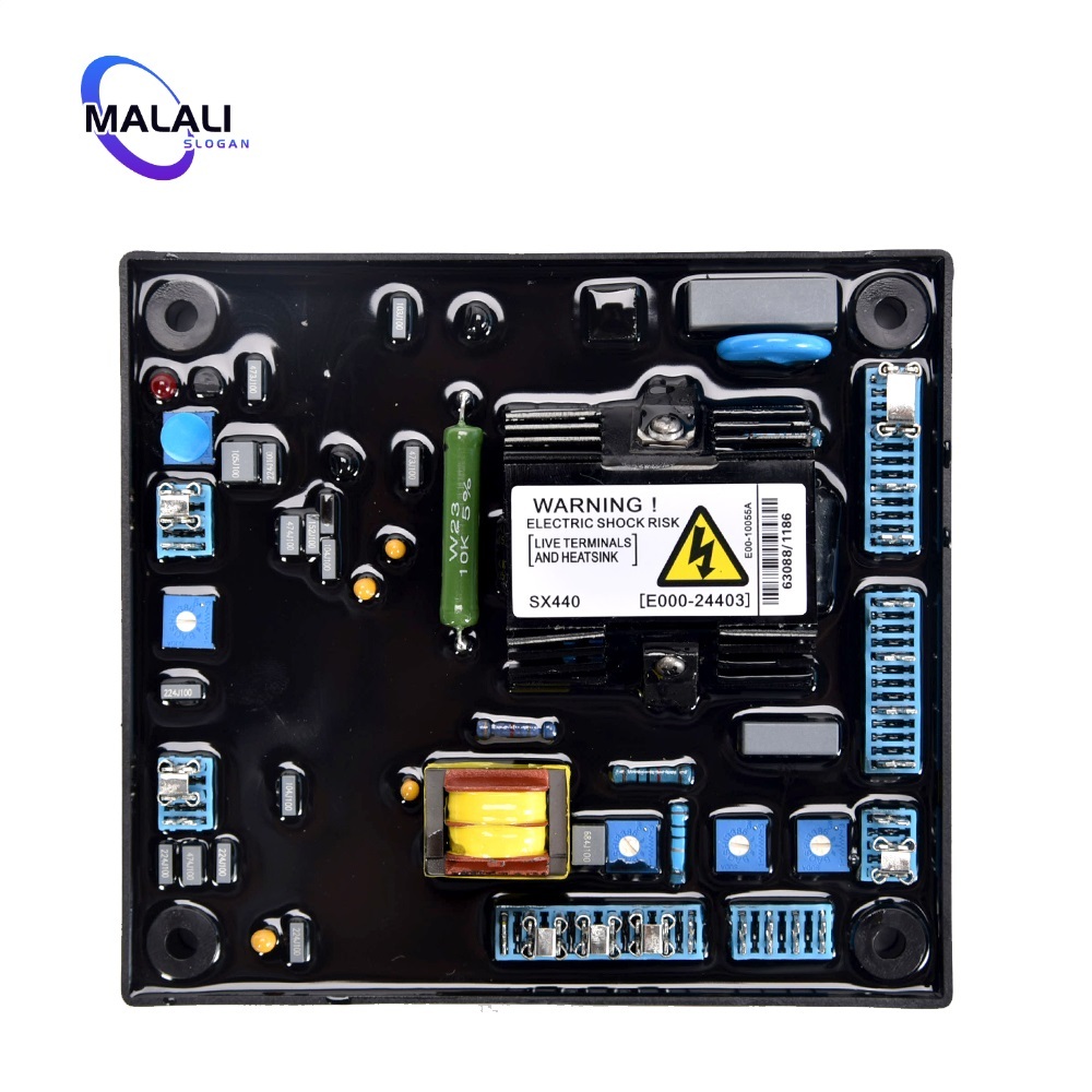 【สต๊อกสินค้าในกรุงเทพฯ】โรงงานซัพพลายโดยตรง SX440 AVR Brushless เครื่องกำเนิดไฟฟ้าอะไหล่ควบคุมแรงดันไฟฟ้าอัตโนมัติ