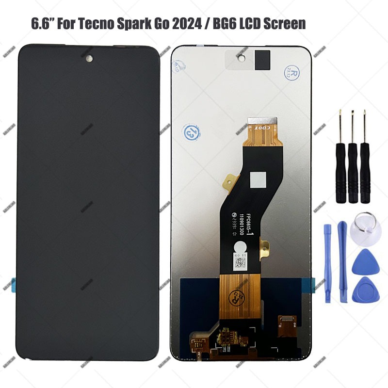 สําหรับ Tecno Spark Go 2020 2021 2022 2023 2024 จอแสดงผล LCD Touch Screen Digitizer Assembly Replacement - รูปที่ 3