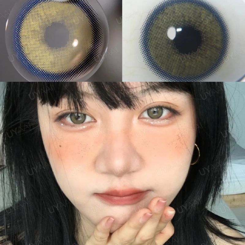 Uyaai เลนส์สี สําหรับดวงตา x series 2 ชิ้น (1 คู่)