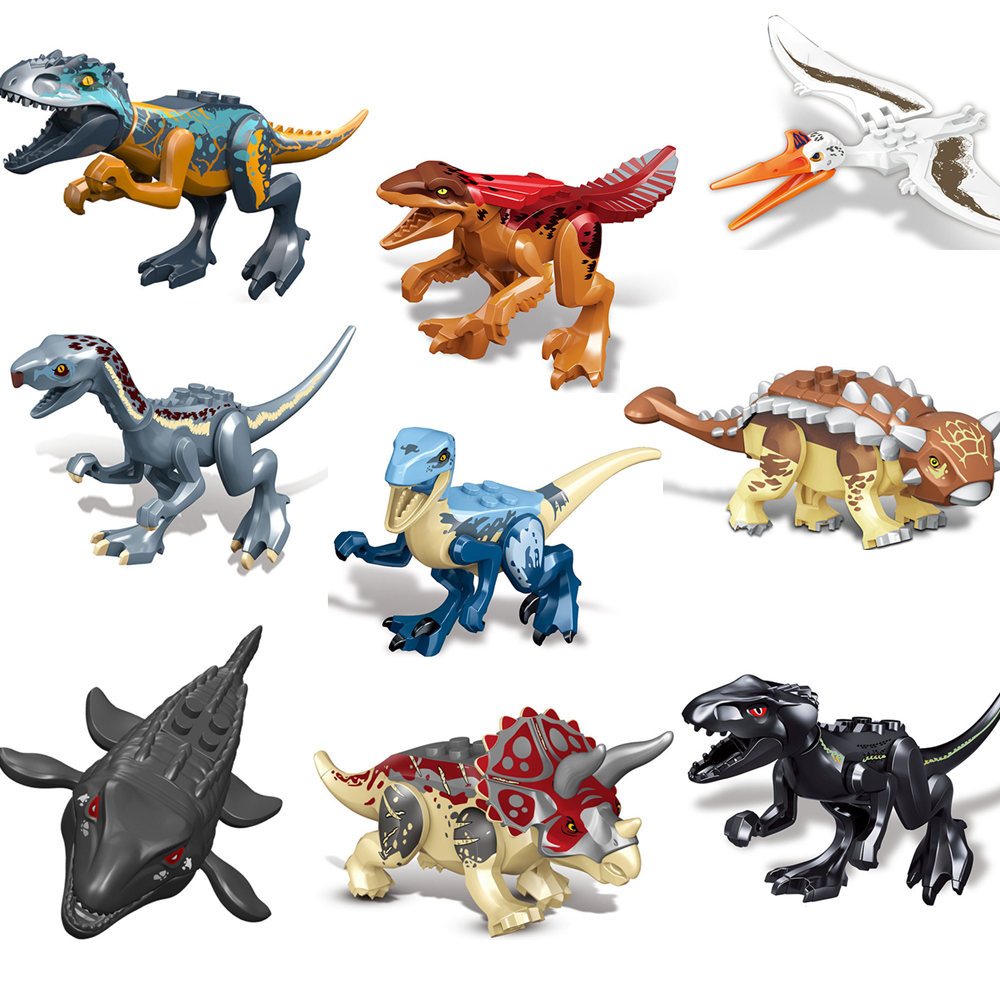 Jurassic World ไดโนเสาร์ Ankylosaurus Tyrannosaurus Velociraptor Tyrannosaurus Rex เคียวขนาดเล็กมังกรของเล่นของขวัญคอลเลกชันตุ๊กตาตุ๊กตา