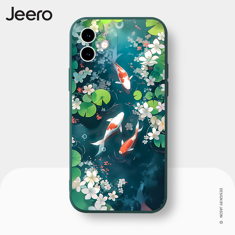 Jeero เคสไอโฟน เคสซิลิโคนนุ่มกันกระแทกน่ารักตลก เคสโทรศัพท์ Compatible for iPhone 16 15 14 13 12 11 Pro Max SE 2020 X XR XS 8 7 Plus พลัส E006Q