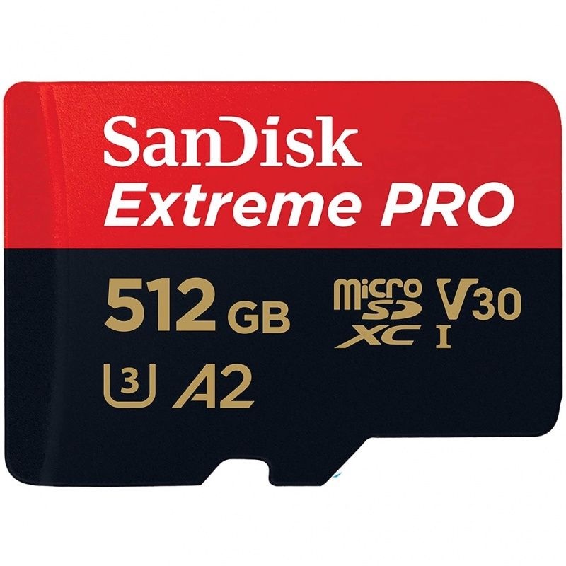 Sandisk extreme pro 512GB การ์ดหน่วยความจํา Micro SD ความเร็วสูง 10 การ์ด Micro TF สําหรับโทรศัพท์ คอมพิวเตอร์ กล้อง