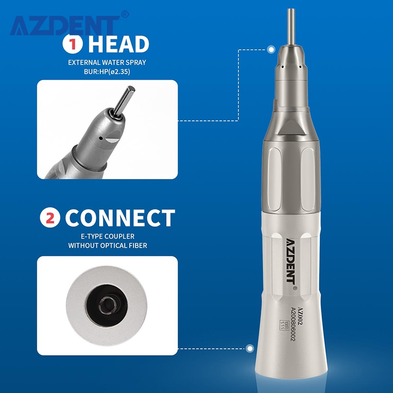AZDENT Dental Low Speed Straight Handpiece