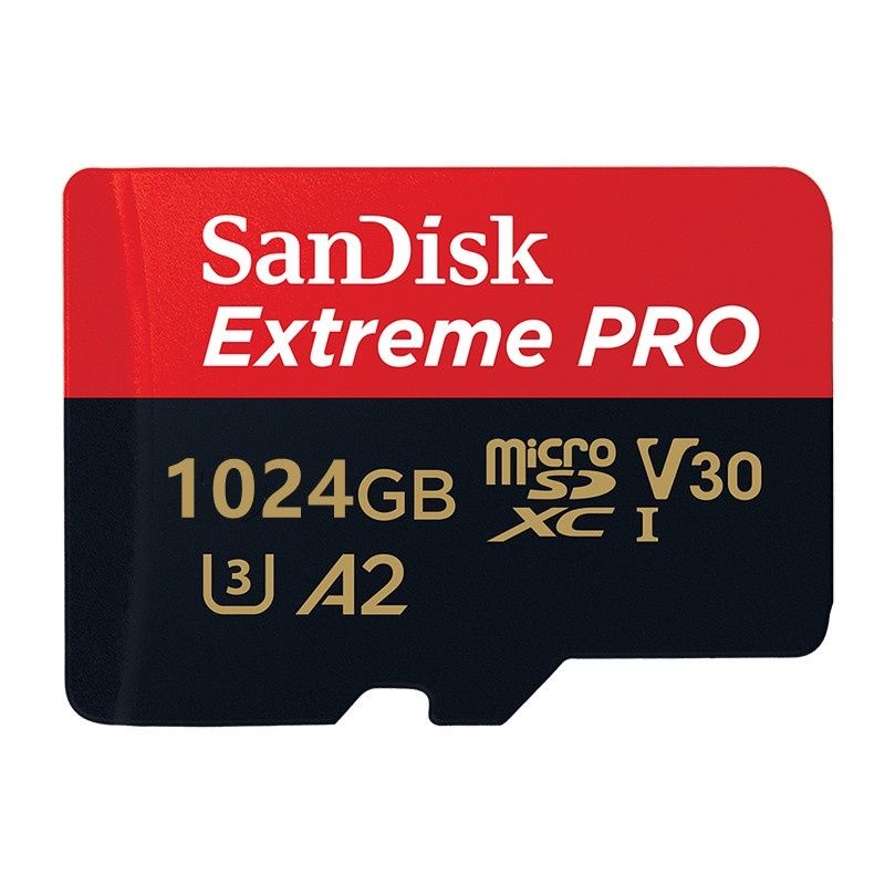 Sandisk Extreme Pro 1024GB การ์ดหน่วยความจําแฟลช ความเร็วสูง Class10 Micro TF สําหรับโทรศัพท์มือถือ คอมพิวเตอร์ กล้อง