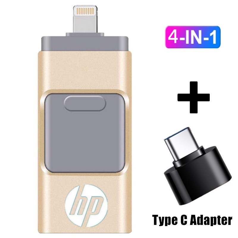 แฟลชไดรฟ์ OTG USB 2TB 4in1 1Tb 512GB 256GB 128GB สําหรับมือถือ Android PC