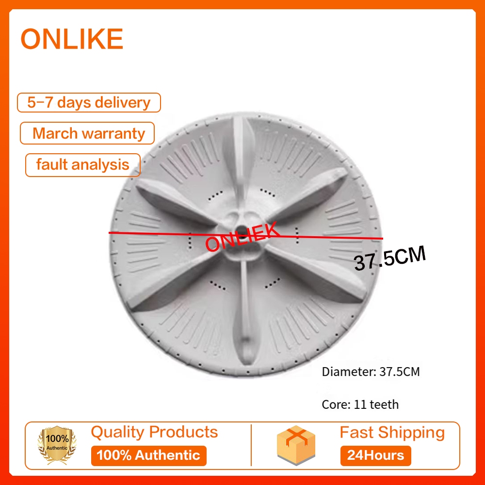 โครงล้อเครื่องซักผ้า 33 ซม. 37.5 ซม. สําหรับ Midea MB72-3100H MB70V30W MB72V31