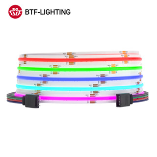 Btf-lighting สายไฟ LED 4 Pin 10 มม. DC24V 576 ดวง FCOB RGB C…