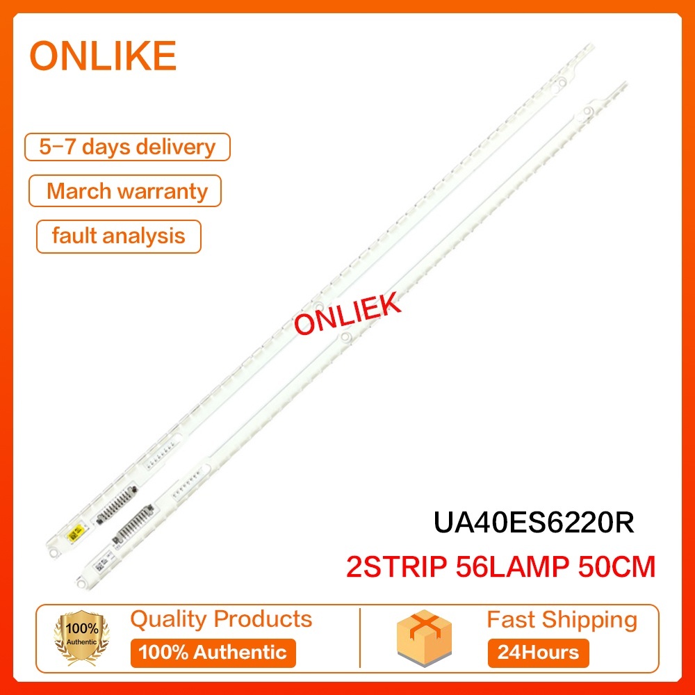 แบ็คไลท์ทีวี LED UA40ES6220R UA40ES6600R UA40ES6800 SAMSUNG 40 นิ้ว LAMPU TV 40ES6220R 40ES6600R 40E