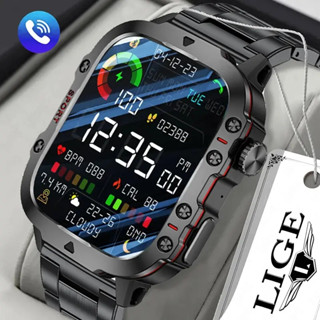 Lige Smartwatch ใหม่ นาฬิกาข้อมือสมาร์ทวอทช์ นาฬิกาผู้ชาย เช…