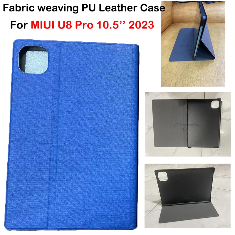 สําหรับ miui u8 Pro 10.5 2023 แท็บเล็ต PC 10.5 นิ้วผ้าทอผ้า PU หนังผู้ถือ miui U 8 Pro miui u8 Pro 1