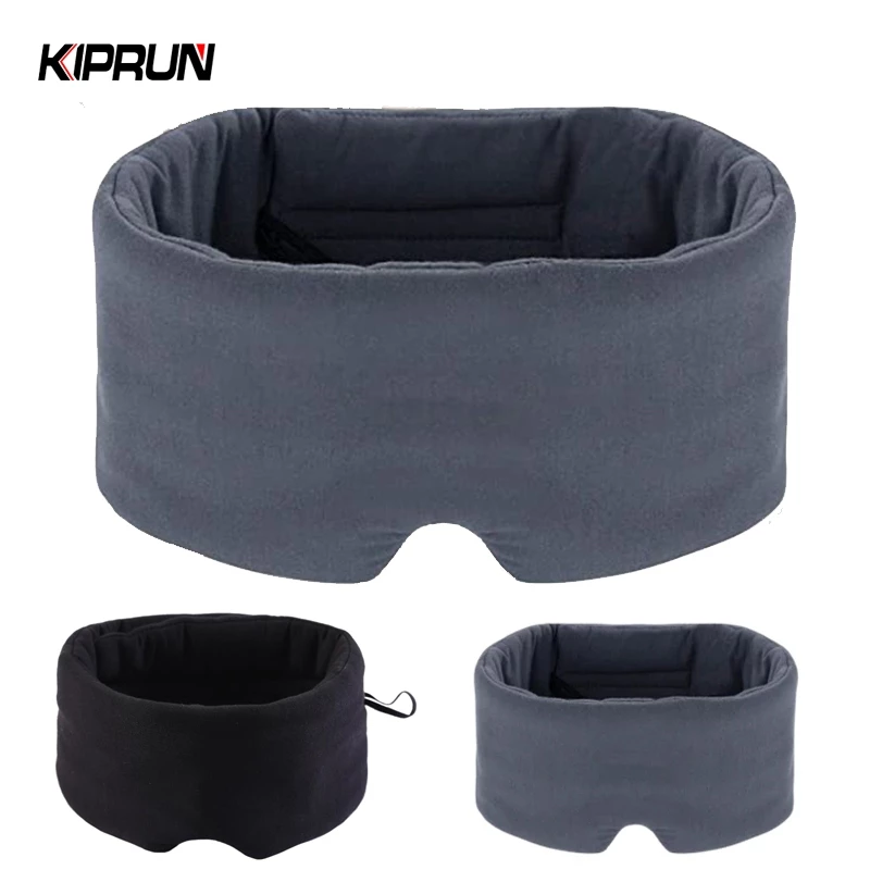 Kiprun หน้ากากปิดตานอนหลับ แบบพกพา สําหรับเดินทาง