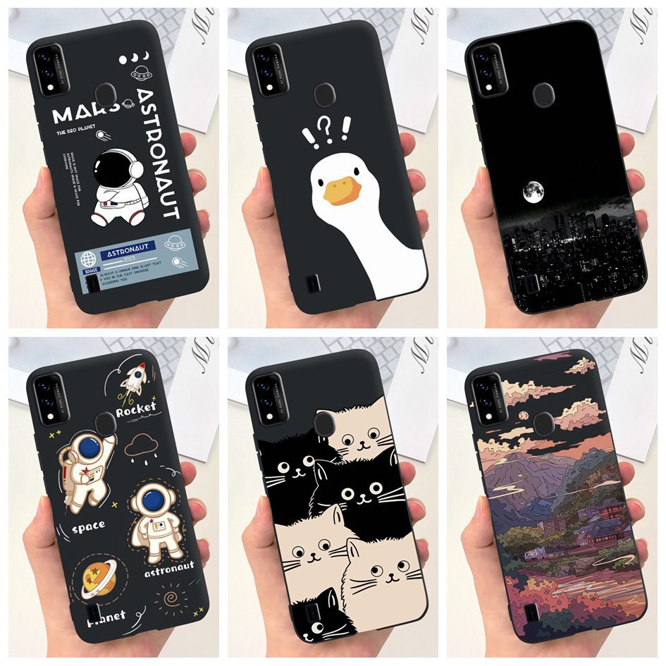 เคสโทรศัพท์มือถือ ซิลิโคน ลายการ์ตูนนักบินอวกาศน่ารัก สําหรับ ZTE Blade A51 ZTE BladeA51 A 51 2021
