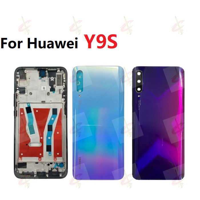 บอดี้ Body ฝาหลัง เคสกลาง กรอบหน้าจอ LCD สําหรับ Huawei Y9s