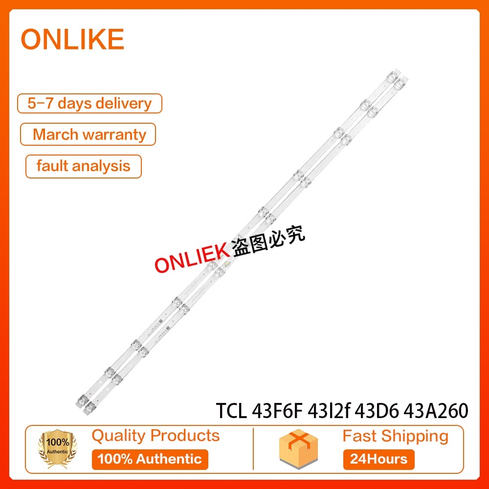 43s6800 / 43S6500 TCL 43 นิ้ว LED TV BACKLIGHT (LAMPU TV) TCL 43 นิ้ว LED TV BACKLIGHT 6800