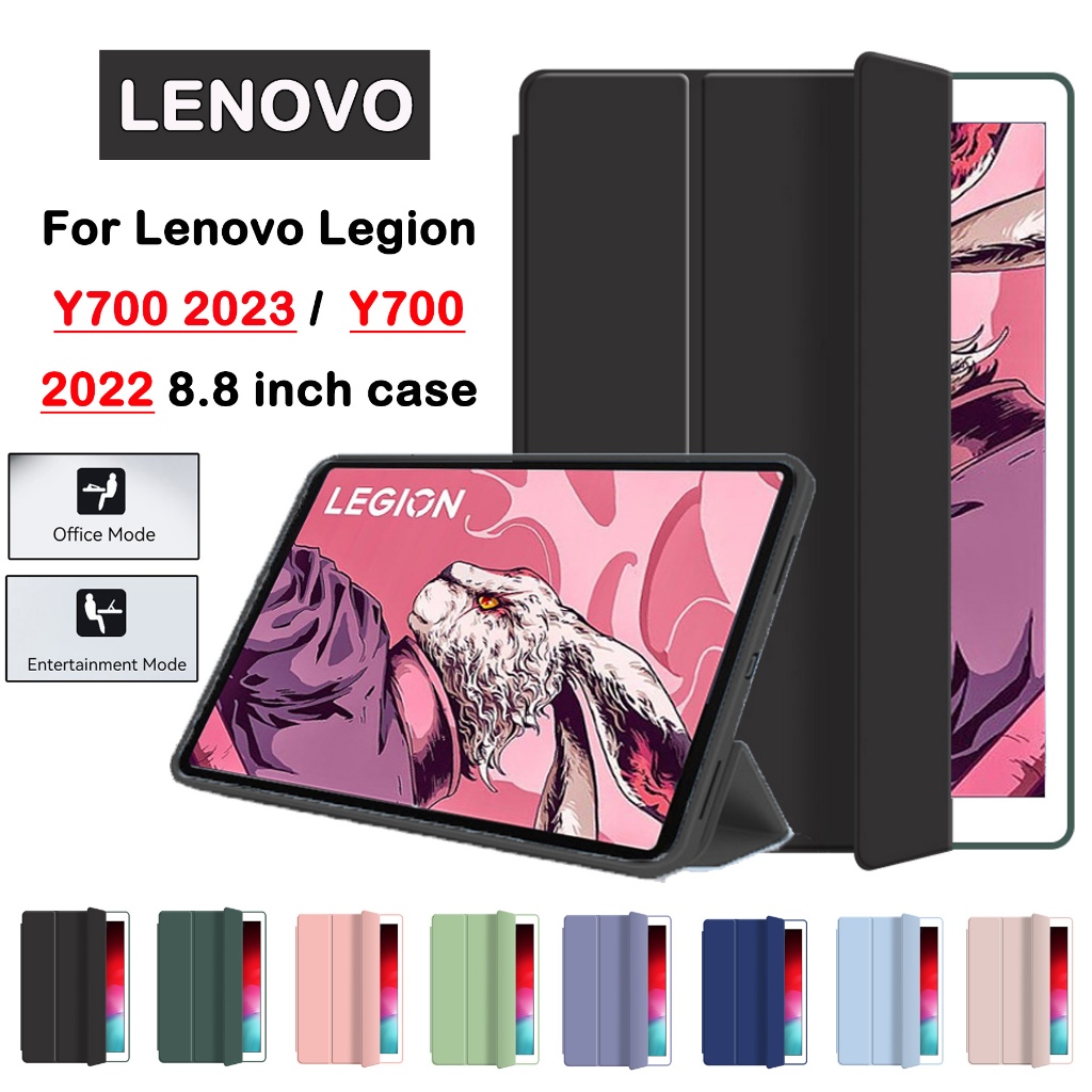 เคสแท็บเล็ตหนังนิ่ม ฝาพับ ลายรังผึ้ง คุณภาพสูง สําหรับ Lenovo Legion Y700 8.8 นิ้ว 2022 2023 Y700 8.8 นิ้ว TB-320FU TB-9707F
