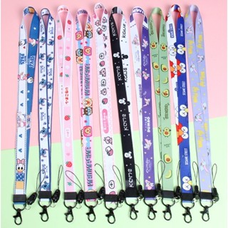 【จัดส่งรวดเร็ว】สายคล้องโทรศัพท์ ลายการ์ตูนน่ารัก ปรับได้ สํา…