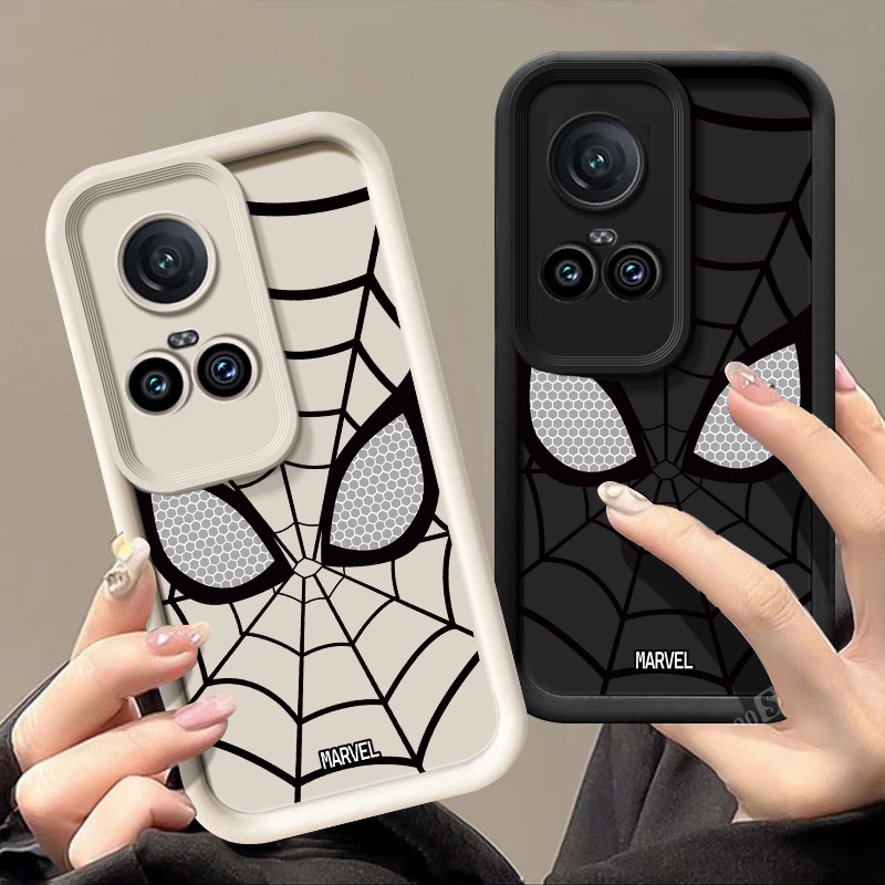 เคสโทรศัพท์มือถือ ซิลิโคนนิ่ม ลายอะนิเมะสไปเดอร์แมน สําหรับ OPPO Reno 10 Pro Plus Reno10+