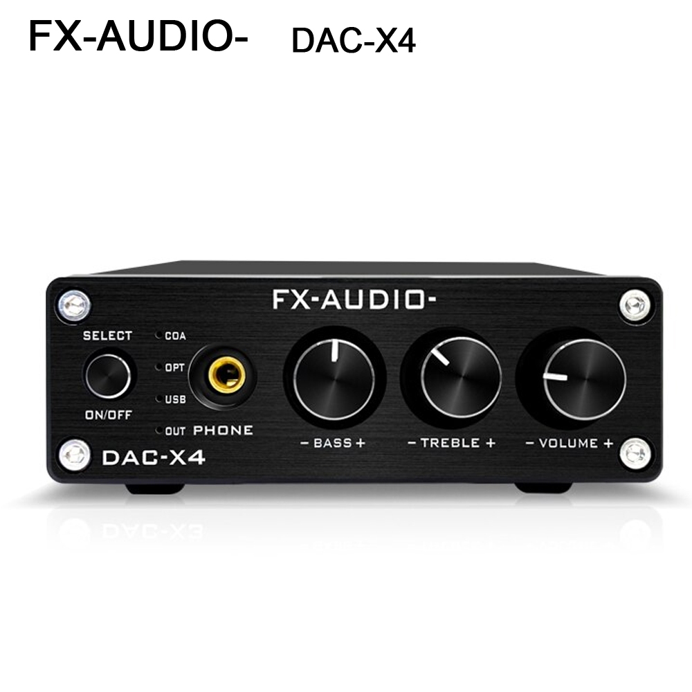 Fx-audio- เครื่องขยายเสียงหูฟัง DAC-X4 USB DAC MAX97220 5V1A