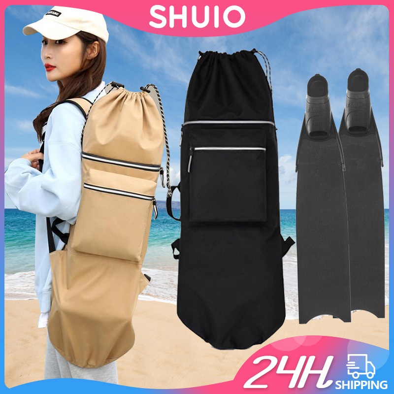 Shuio กระเป๋าครีบยาว ป้องกัน สําหรับดําน้ํา