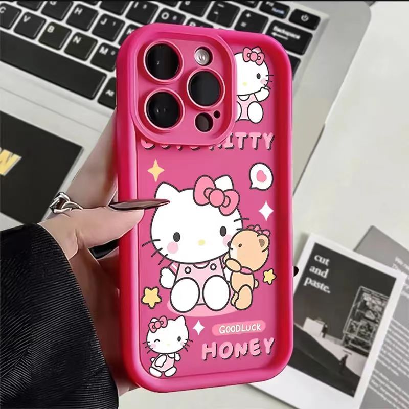 เคส VIVO Y76 5G Y85 V9 Y65 Y66 Y67 Y83 Y81 Y81S Y81i V5 V5S V5 Lite เคส ซิลิโคนเพชร KT กรณีโทรศัพท์แ