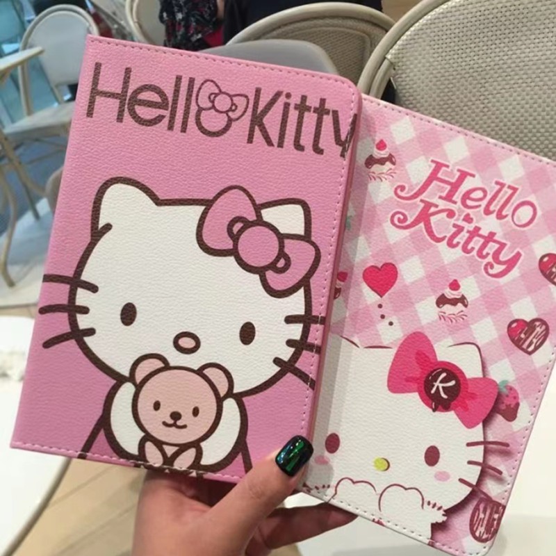 【hellokitty】เคสไอแพด ลายการ์ตูน iPad Mini 1 2 3 4 5 / iPad 2 3 4 / iPad Pro 9.7 Air1 Air2 / iPad Pro 10.5 / 10.2 Smart Case
