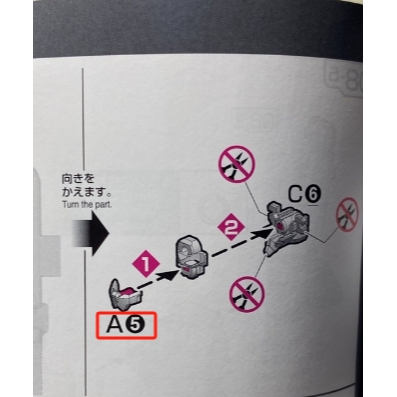 อะไหล่เขียง CB RG 15 Epyon