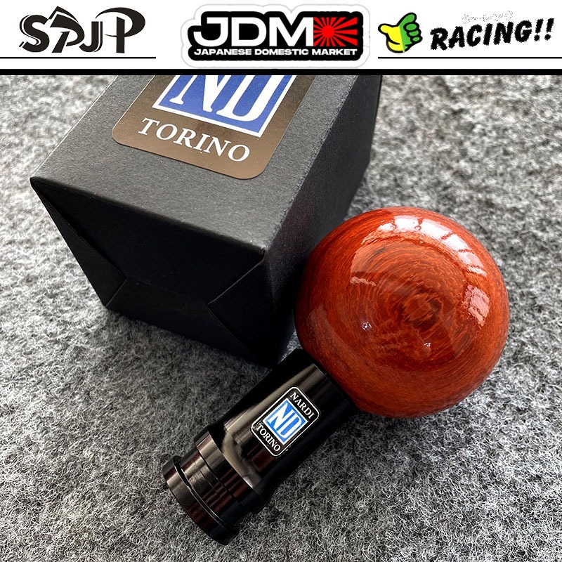 หัวเกียร์รถยนต์ทั่วไป JDM ไม้จริง ความเร็ว 5/6 ระดับ ด้ามจับไม้ทั่วไป