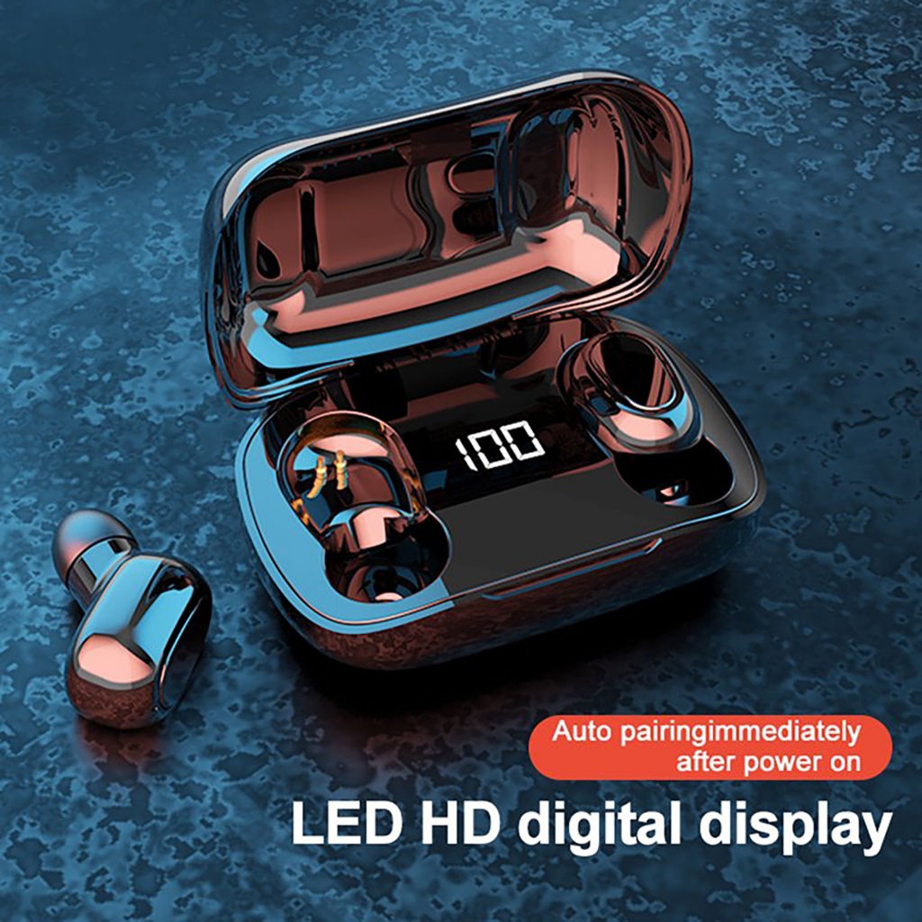 L21 Pro ชุดหูฟังอินเอียร์ บลูทูธ 5.0 l สเตอริโอ L21 จอแสดงผลดิจิทัล