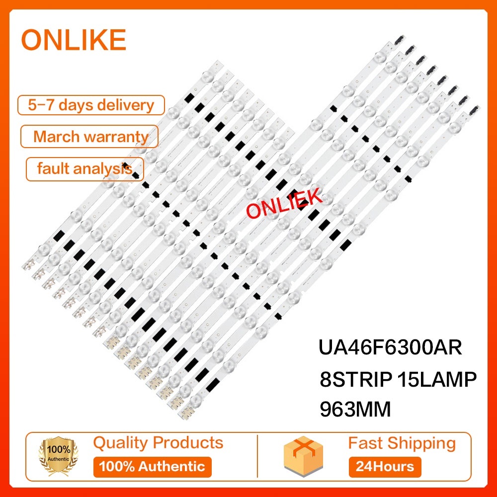 แบ็คไลท์ทีวี LED UA46F6300AR UA46F5000AR UA46F5500AR UA46F6100AR SAMSUNG 46 นิ้ว LAMPU TV SAMSUNG 46