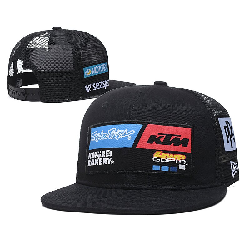 Troy Lee Design NE KTM GoPro Racing Team MotoGP Motorsport หมวกตาข่าย ด้านหลัง สําหรับผู้ชาย และผู้หญิง