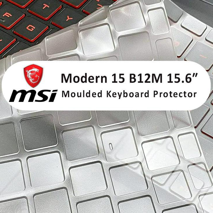 แผ่นป้องกันคีย์บอร์ด สไตล์โมเดิร์น สําหรับ MSI Modern 15 B7M MSI Modern 15 B12M 065 15.6 นิ้ว