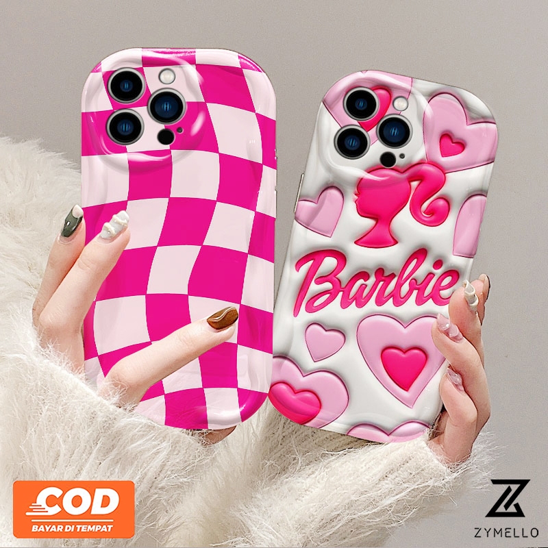 เคสโทรศัพท์มือถือ TPU กันกระแทก ลายบาร์บี้ แฟชั่น สําหรับ OPPO A79 5G A38 A18 A57 A58 A98 A78 A17K A55 A54 A16 A15 A77 A74 A93 A92 A12 A3S A5 A7 A5S A15S A31 A53 A76