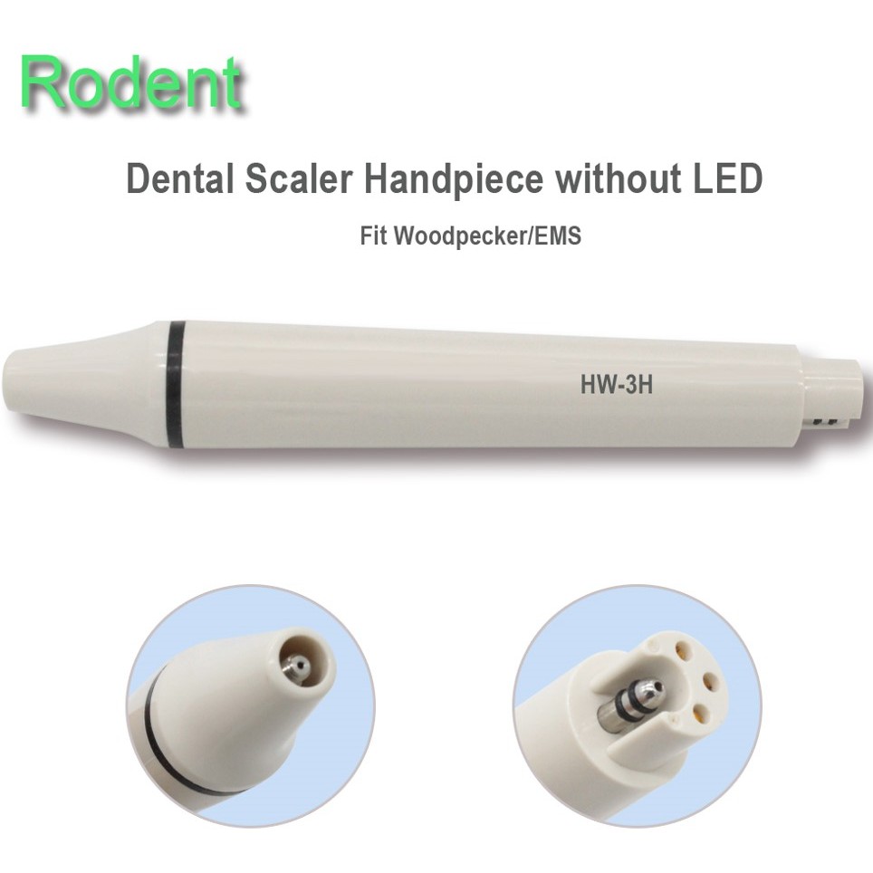ทันตกรรม Ultrasonic Scaler Handpiece Ultrasonic Piezo Scaler Handpiece Fit สําหรับ EMS / Wodpecker