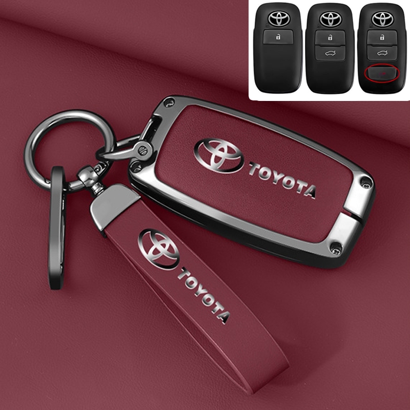 เคสกุญแจ Toyota YARIS ATIV 2022 - 2024 เคสกุญแจรถยนต์ เคสกุญแจ Yaris Ativ avanza raize Veloz เคสกุญแ