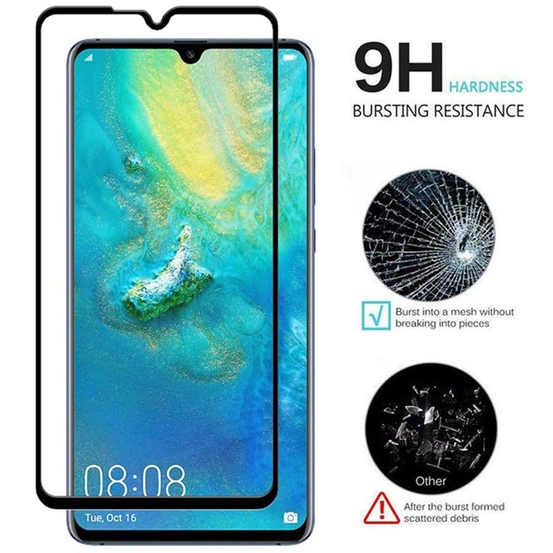 กระจกนิรภัยเต็มรูปแบบสําหรับ Huawei Mate 10Plus 20 20X 30 50 P20 Pro P30 Lite P40 P50 Nova 10SE 10Z 