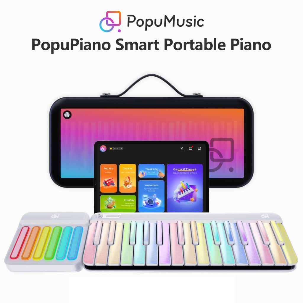 【PopuMusic】PopuPiano Smart Portable Piano MIDI Controller
