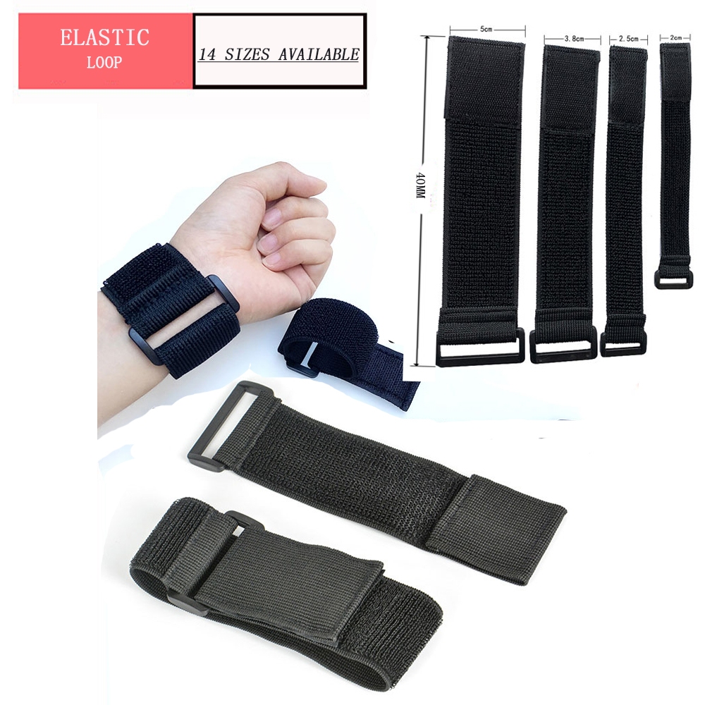 ตะขอยางยืดไนลอนและสายรัดหัวเข็มขัดแบบห่วง Organiser แถบนํากลับมาใช้ใหม่แบบมีกาวในตัว
